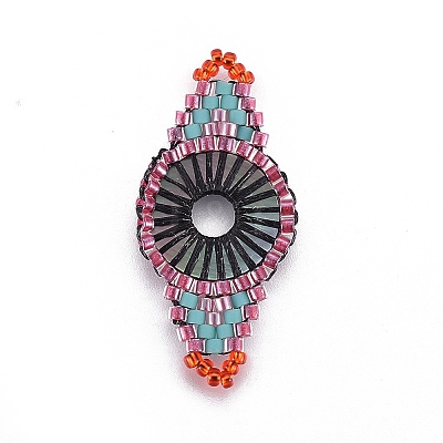 MIYUKI & TOHO Handmade Japanese Seed Beads Links SEED-E004-G12-1