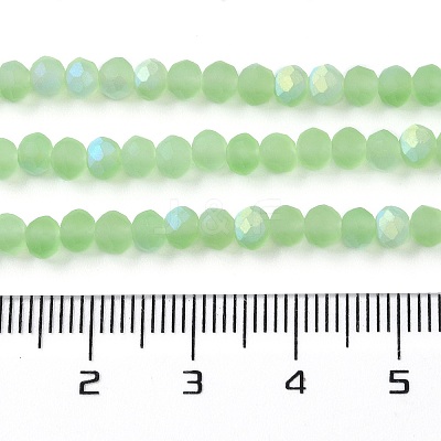 Transparent Glass Beads Strands EGLA-A034-T4mm-MB09-1