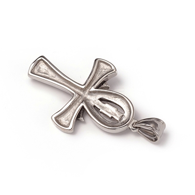 304 Stainless Steel Pendants STAS-I132-02AS-1