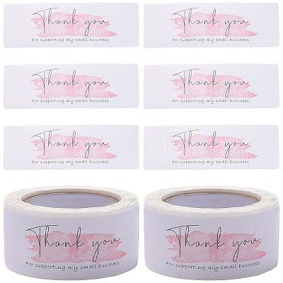2 Rolls Self-Adhesive Paper Gift Tag Youstickers DIY-DJ0001-96D-1