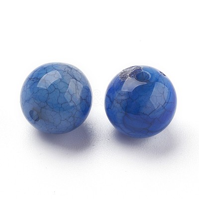 Crackle Acrylic Beads MACR-E025-20F-8mm-1