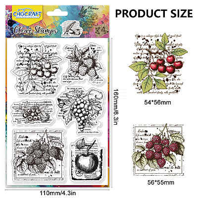 PVC Plastic Clear Stamps DIY-WH0631-0748-1