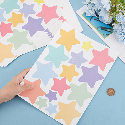 PVC Plastic Sticker for Wall Decoration Accessories AJEW-WH0007-05D-1