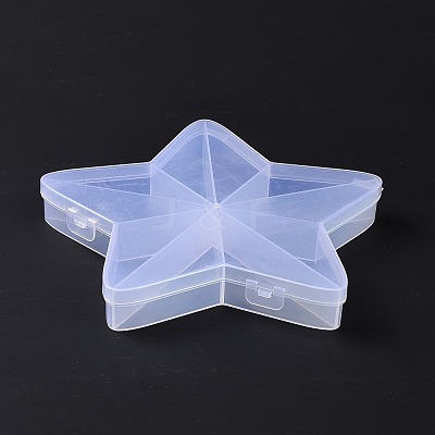 10 Grids Transparent Plastic Box CON-B009-06-1