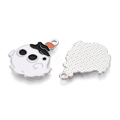 Halloween Theme Alloy and Enamel Pendants ENAM-T021-31A-01P-1
