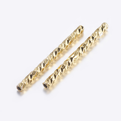 Brass Tube Beads KK-K197-B-35G-1