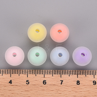 Transparent Acrylic Beads X-TACR-S152-16C-1