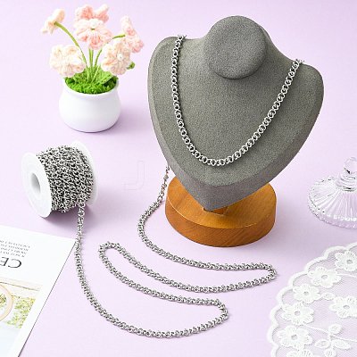 5M 1.4MM 304 Stainless Steel Twisted Chains CHS-CJ0001-38-1