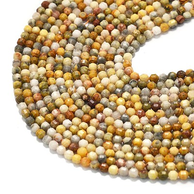 Natural Crazy Lace Agate Beads Strands G-A260-A11-01-1