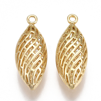 Brass Pendants KK-T038-84G-1