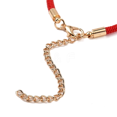 12Pcs 12 Colors Polyester Bracelets BJEW-P340-13C-G-1