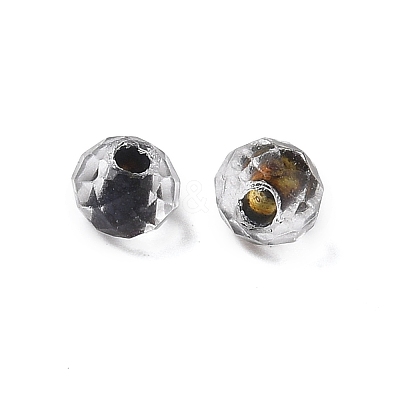 130Pcs 10G Transparent Glass Seed Beads GLAA-V001-07D-1