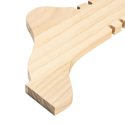 Leg Shaped Wood Anklet Display Stands WD-CBA482F-01B-1