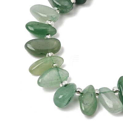 Natural Green Aventurine Beads Strands GG-CBADF20-A09-1