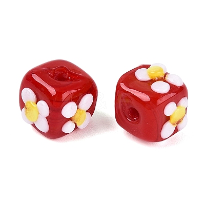 Handmade Bumpy Lampwork Beads LAMP-N042-22A-04-1