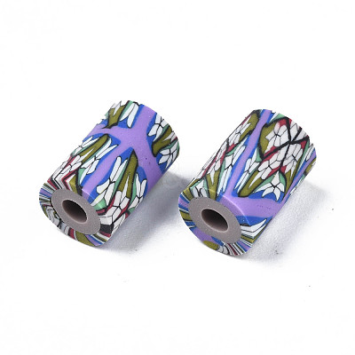 Handmade Polymer Clay Beads CLAY-N008-046-1