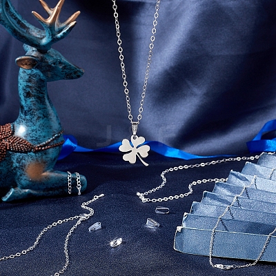 DIY Necklace Making Finding Kit KK-SC0004-91-1