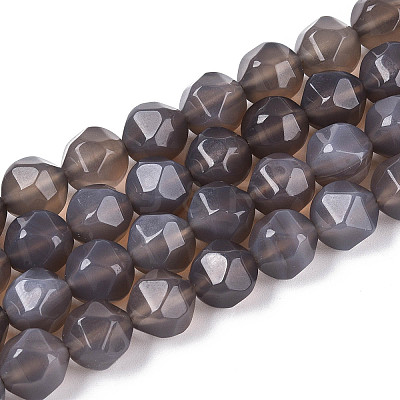 Natural Agate Beads Strands G-T121-08G-1