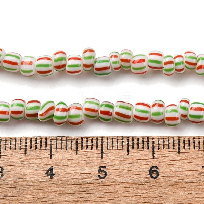 Handmade Lampwork Beads Strands BLOW-K001-01B-12-1-1