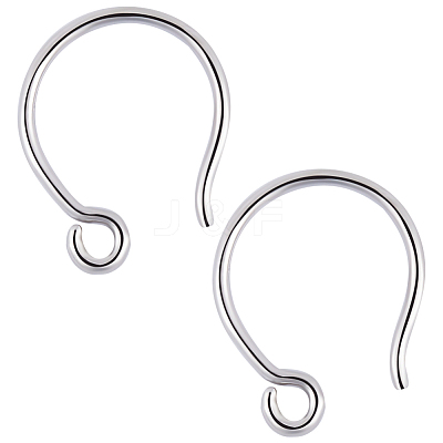 Anti-Tarnish 5 Pair 925 Sterling Silver Earring Hooks STER-BBC0002-01-1