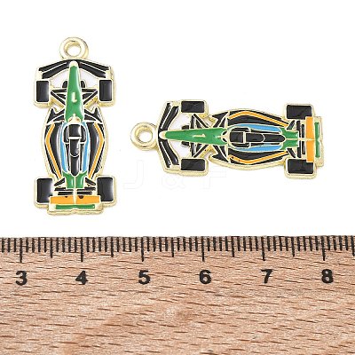 Alloy Enamel Pendants AL-CBA4666-03A-02-1
