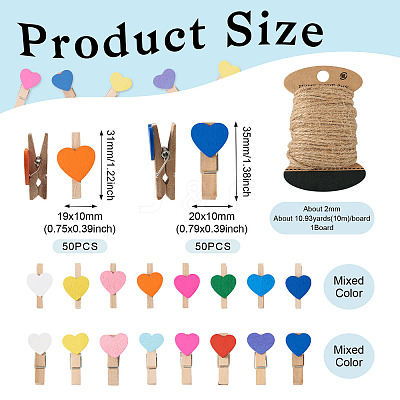 DIY Photo Paper Craft Clips Making Kit DIY-YS0001-72-1