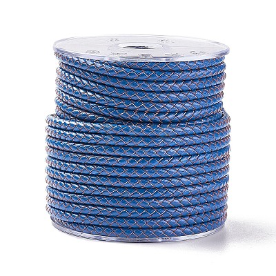 Braided Cowhide Cord WL-I004-5mm-02-1