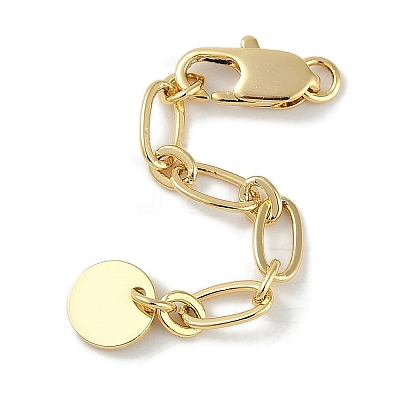 Brass Ends with Chains X-KK-P283-34G-1