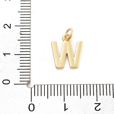 Rack Plating Brass Pendants KK-C065-05W-G-1