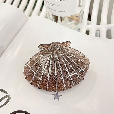 Acrylic Claw Hair Clips PW-WGFF3D0-04-1