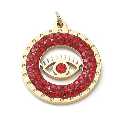 304 Stainless Steel Pendants RB-CBAC930-02G-1