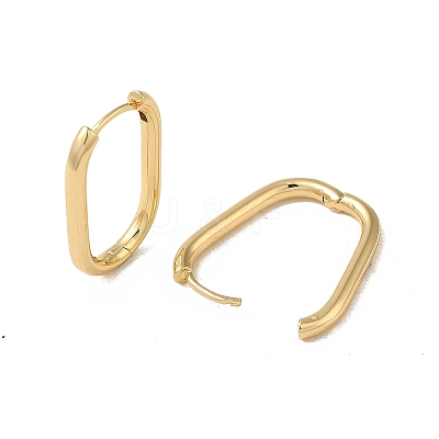 Brass Hoop Earring EJEW-L271-12KCG-02-1