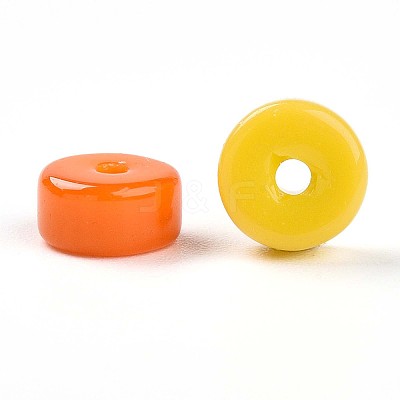 Baking Paint Glass Beads GLAA-N001-80-1