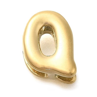 Ion Plating(IP) 304 Stainless Steel Slide Charms STAS-B075-37G-Q-1