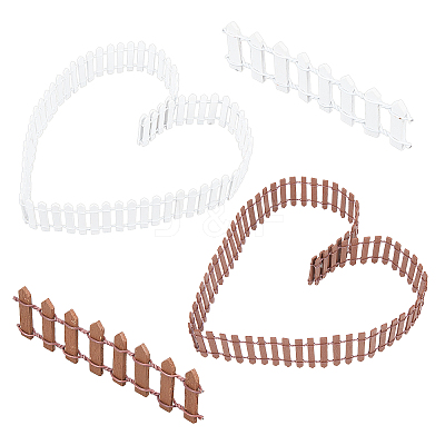 Miniature Fairy Garden Fence AJEW-CA0001-50-1