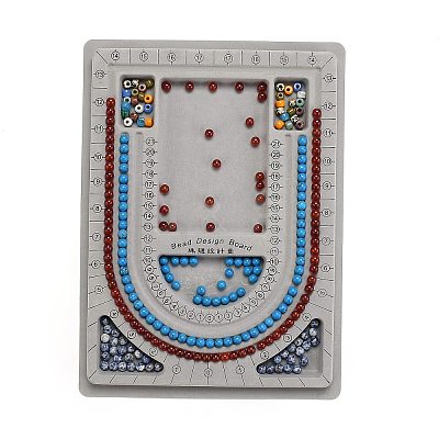 Plastic Bead Design Boards for Necklace Design TOOL-H003-1-1