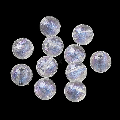 Transparent Acrylic Beads OACR-C016-25-1