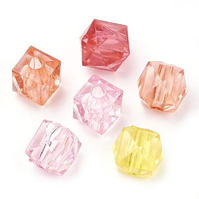 Transparent Acrylic Beads MACR-S296-55-1