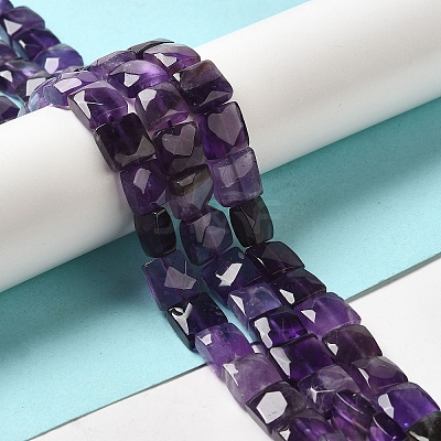 Natural Amethyst Beads Strands G-C109-A06-02-1