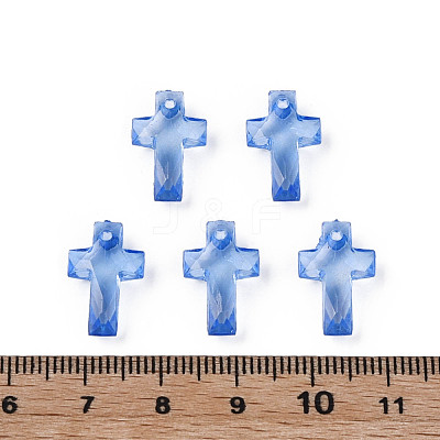 Transparent Acrylic Pendants MACR-S373-130-B10-1