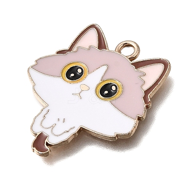 Alloy Enamel Pendants FIND-E047-02KCG-05-1