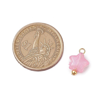 Luminous Acrylic Charms PALLOY-JF03320-01-1
