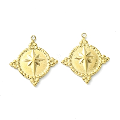 304 Stainless Steel Cabochon Settings for Enamel STAS-L269-010G-01-1