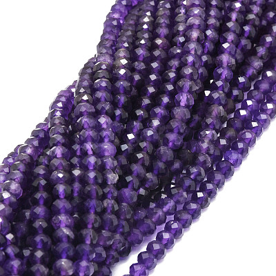 Natural Amethyst Beads Strands G-E569-I04-1