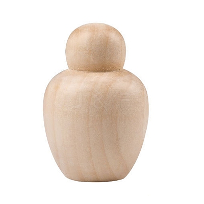 Unfinished Wooden Peg Dolls WOCR-PW0003-72I-1