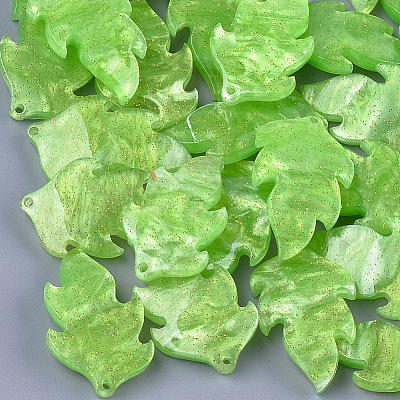 Cellulose Acetate(Resin) Pendants KY-S157-42E-1