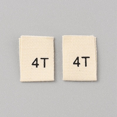Cotton Sewing Size Label DIY-WH0578-36C-1