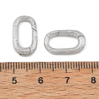 SHEGRACE Brass Spring Gate Rings XGRQ58965-753P-1