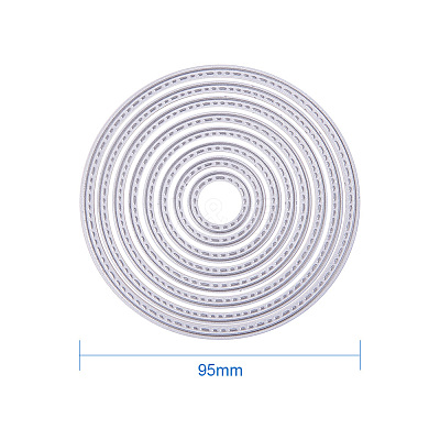 Carbon Steel Cutting Dies Stencils Sets DIY-PH0010-04-1