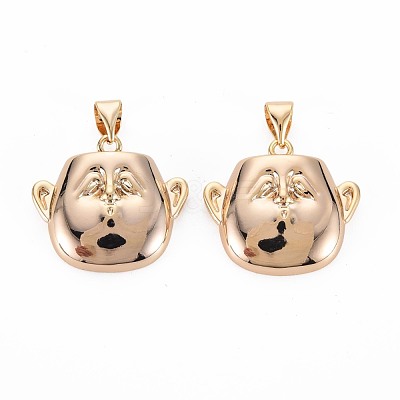 Brass Pendants KK-S356-727-1